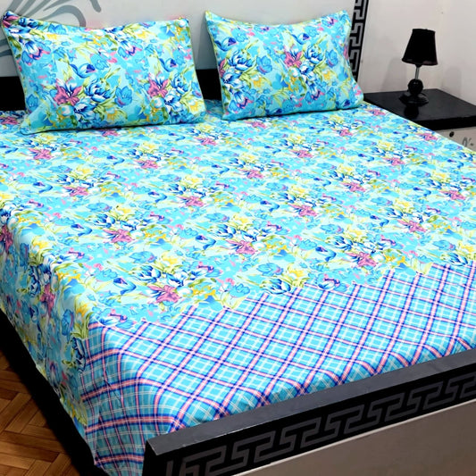Crystal cotton bedsheet