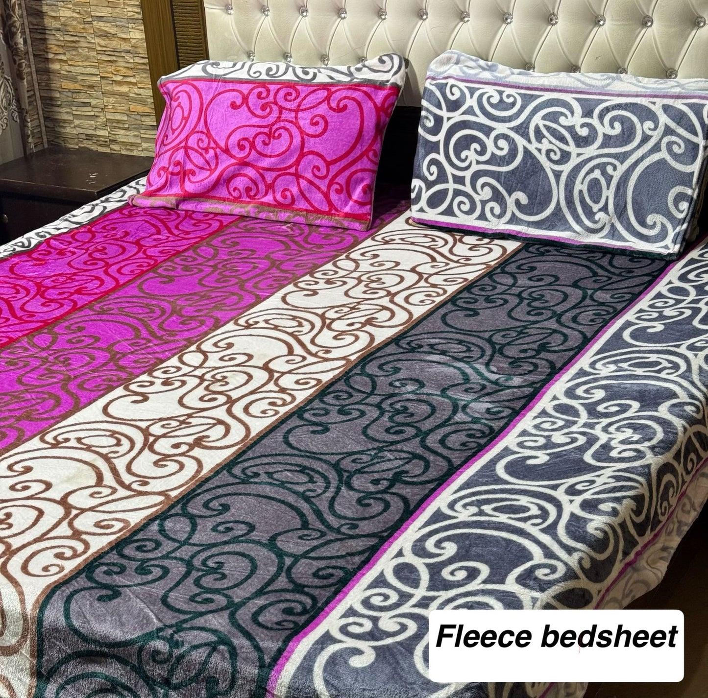 Fleece winter bedsheets