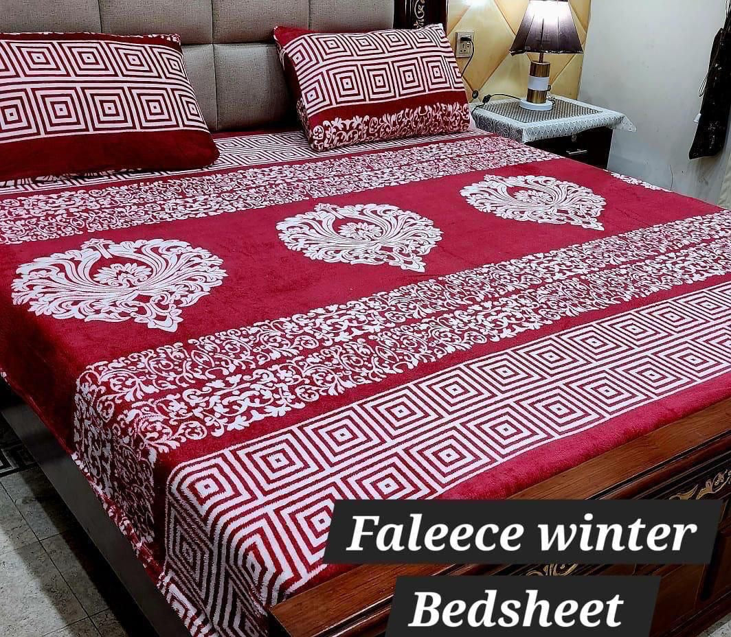 Fleece winter bedsheets