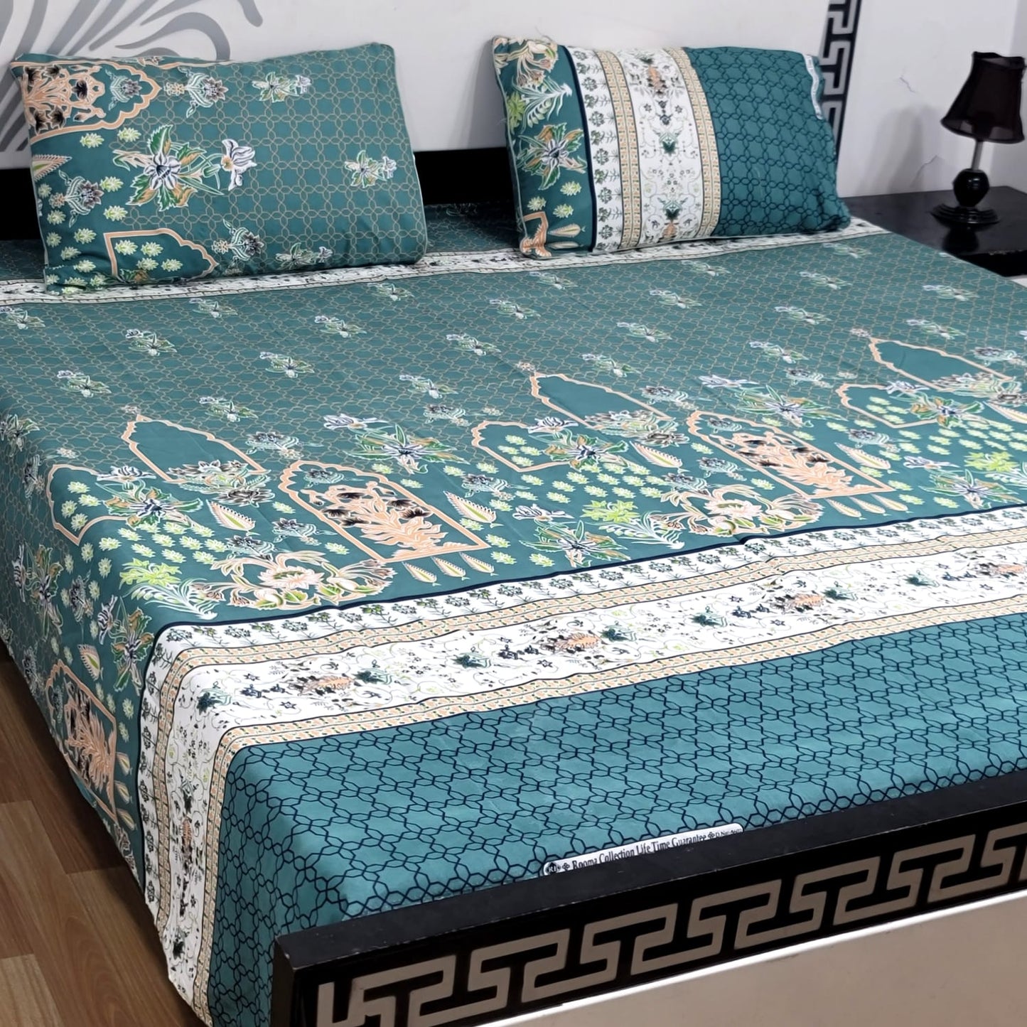 Crystal cotton bedsheet