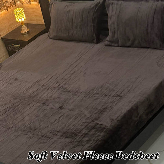 Fleece bedsheets plain