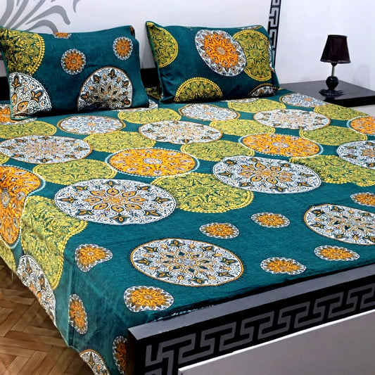 Crystal cotton bedsheet