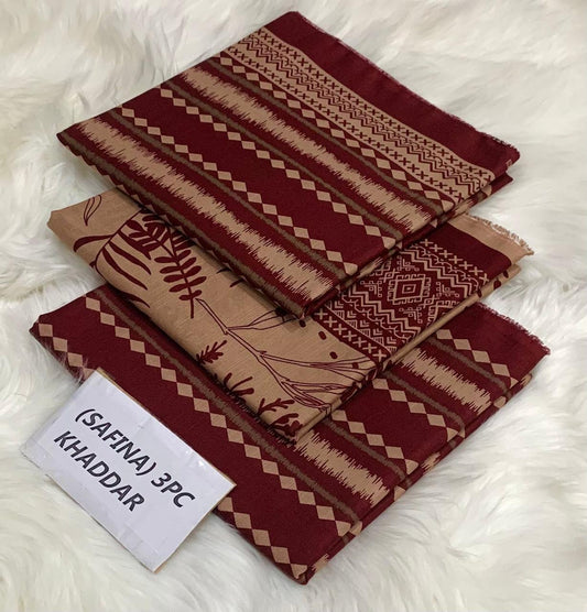 Bin saeed 3 piece khaddar