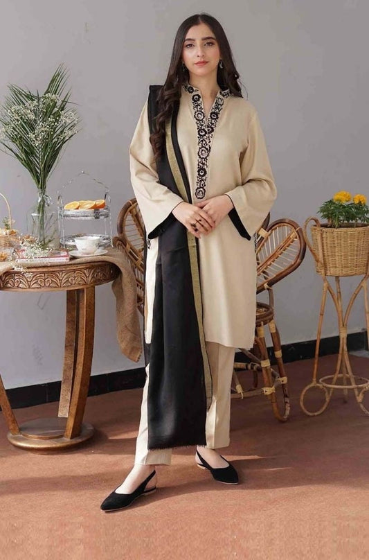 WINTER UNSTICHED DHANAK 3 PC