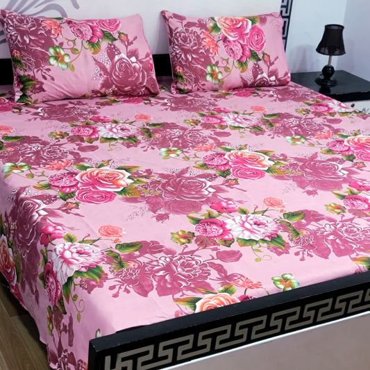 Crystal cotton bedsheet