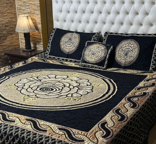 Bedsheets velvet jacquard