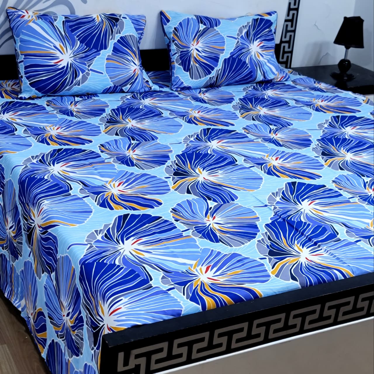 Crystal cotton bedsheet