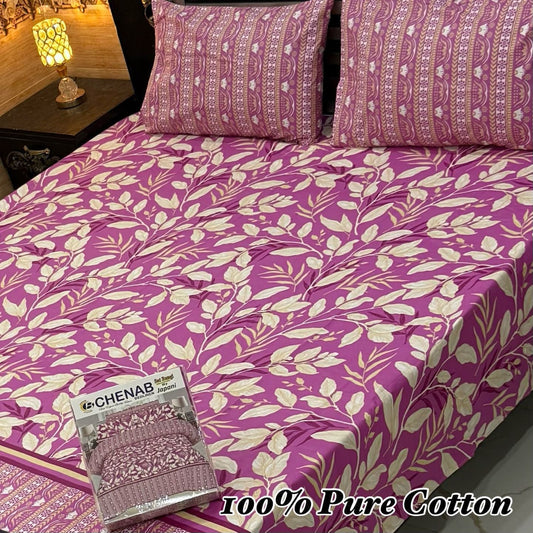 Pure cotton bedsheet