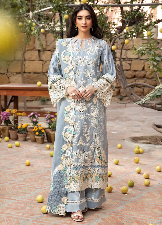 Summer Bloom – Embroidered Lawn