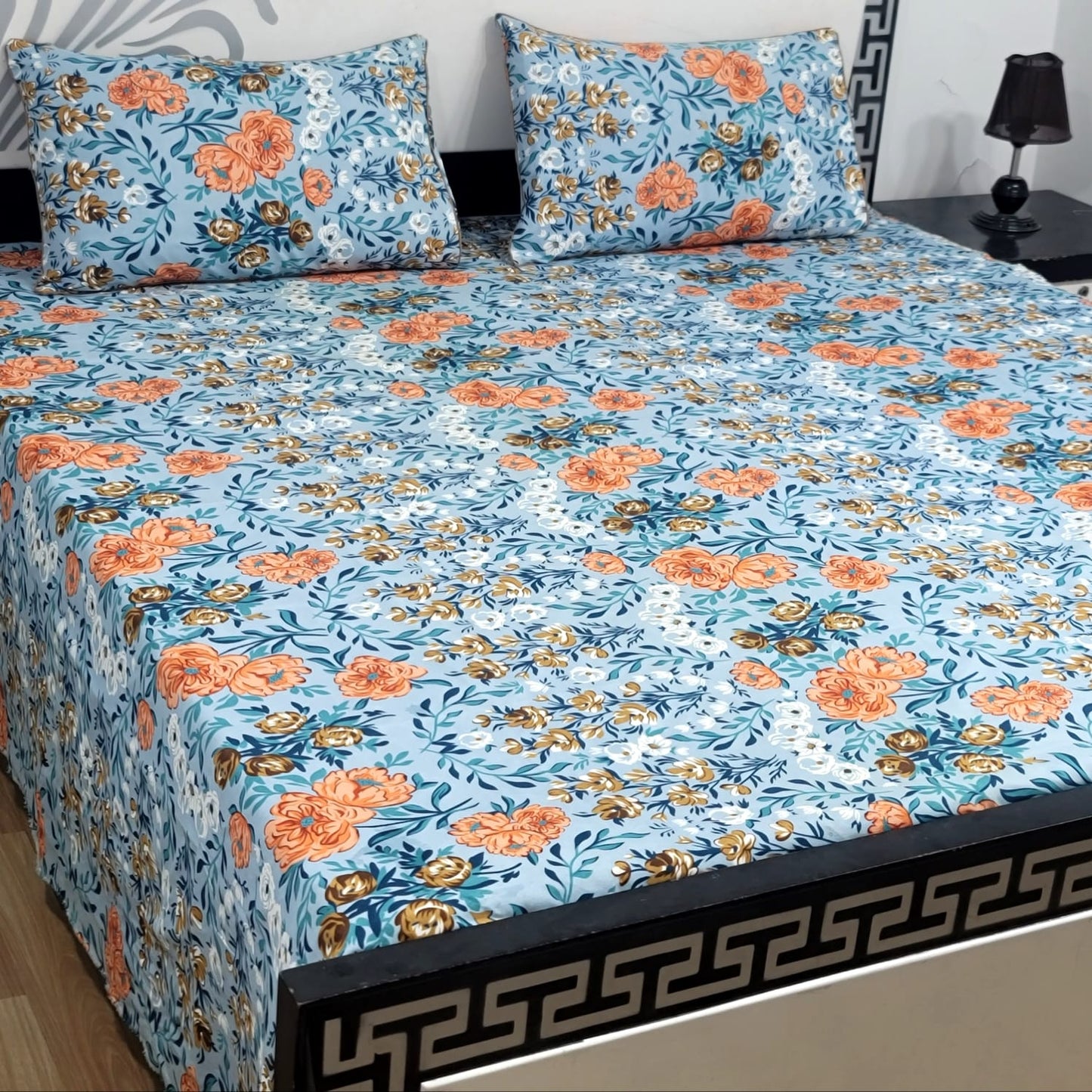 Crystal cotton bedsheet