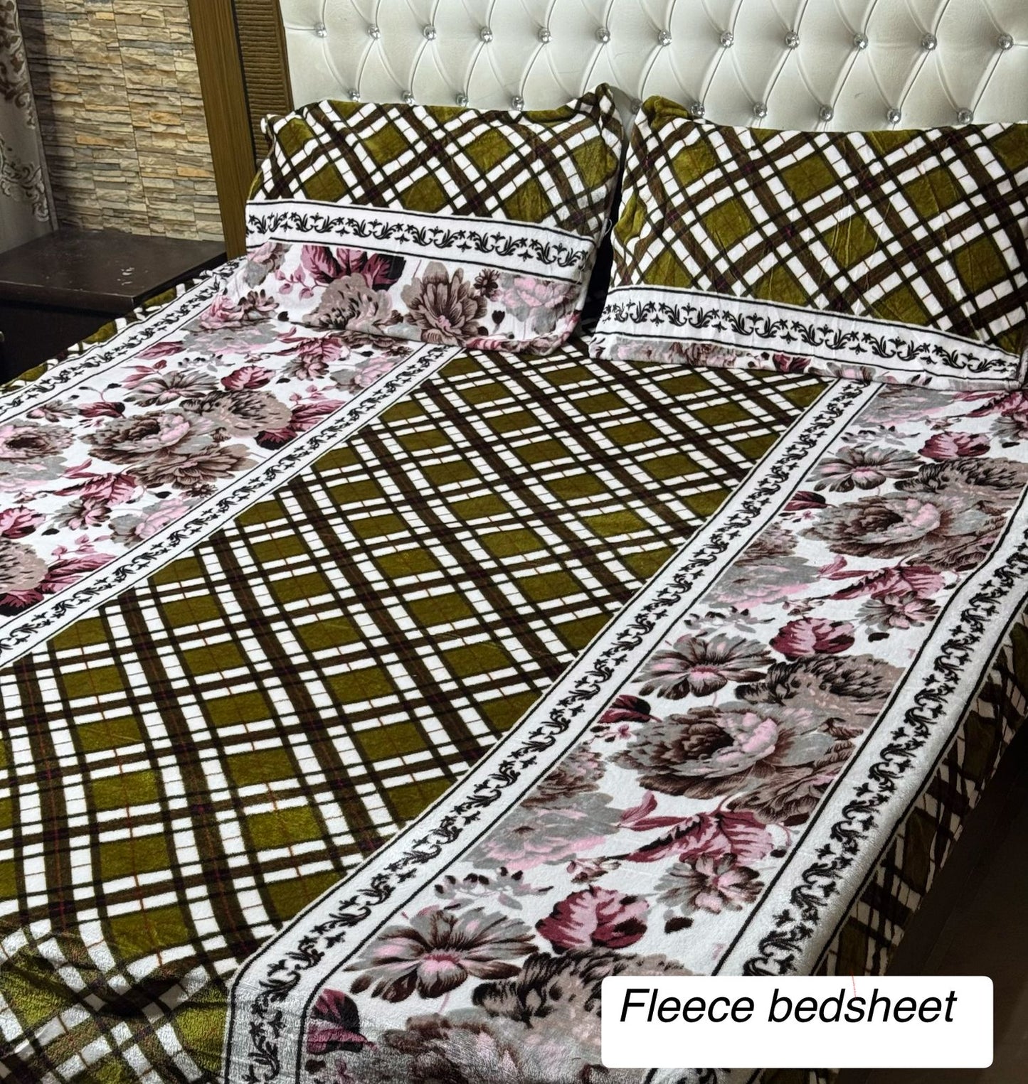 Fleece winter bedsheets