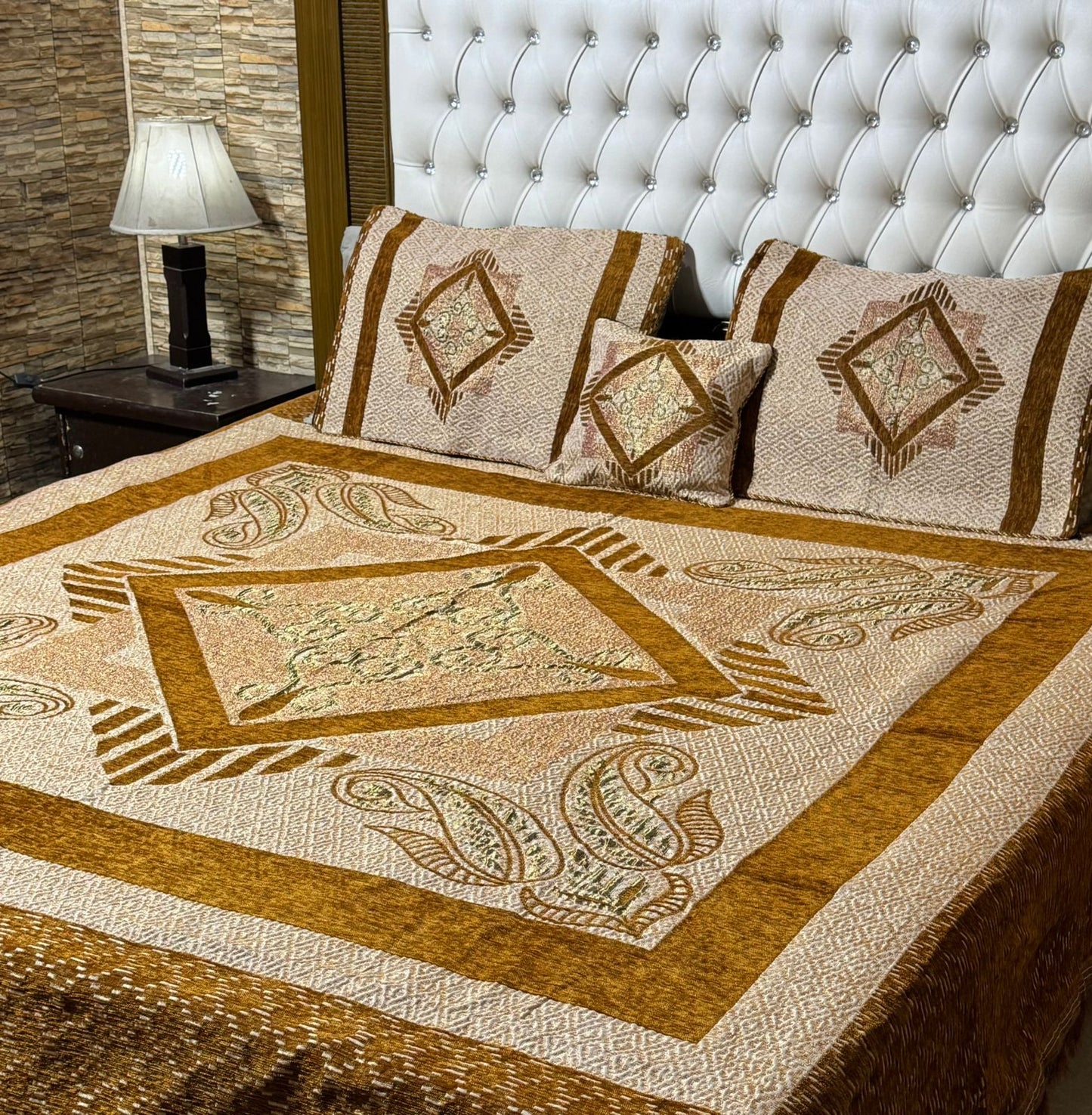 Bedsheets velvet jacquard