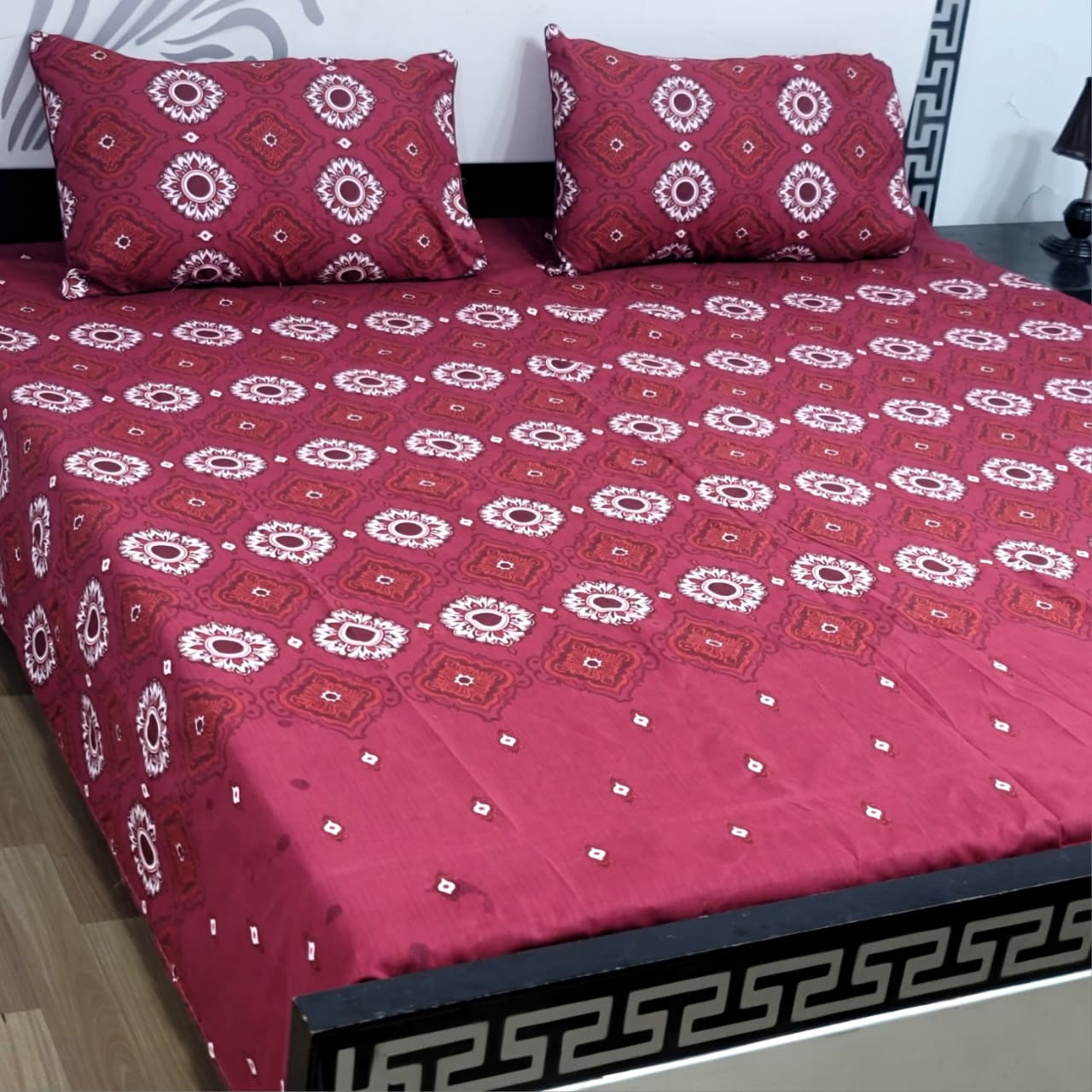 Crystal cotton bedsheet
