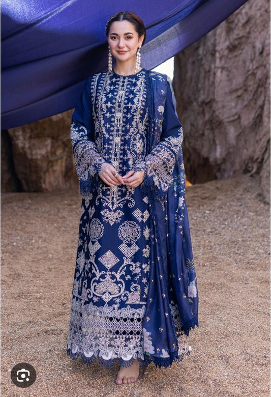 Summer Bloom – Embroidered Lawn