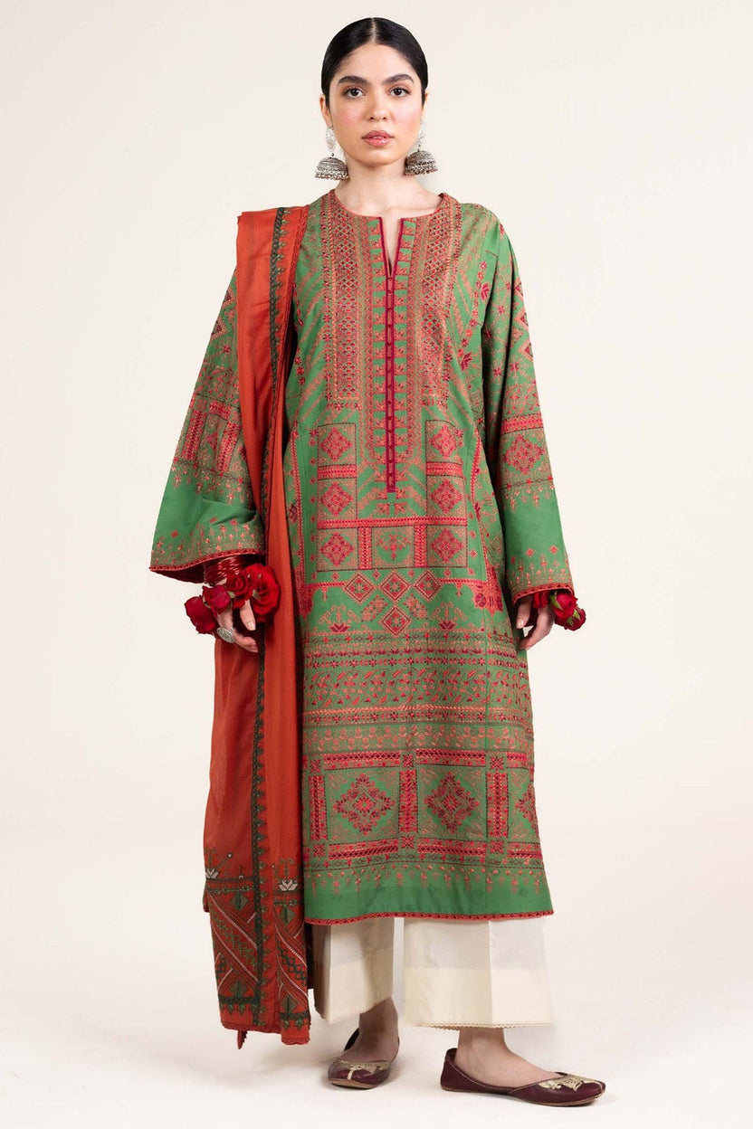 Zara Shahjahan | UNSTITCHED LAWN 3PC