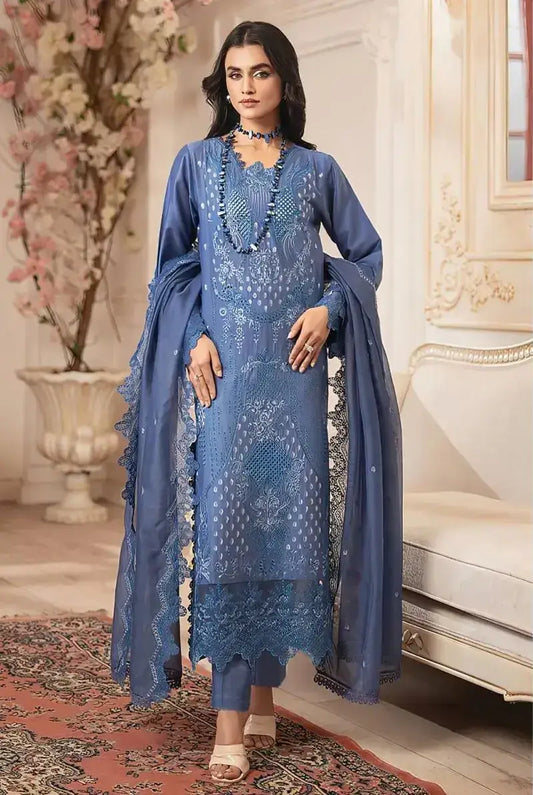 Summer Bloom – Embroidered Lawn