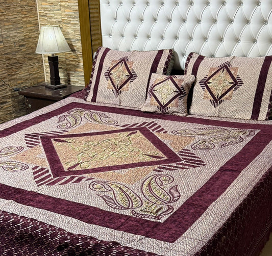 Bedsheets velvet jacquard