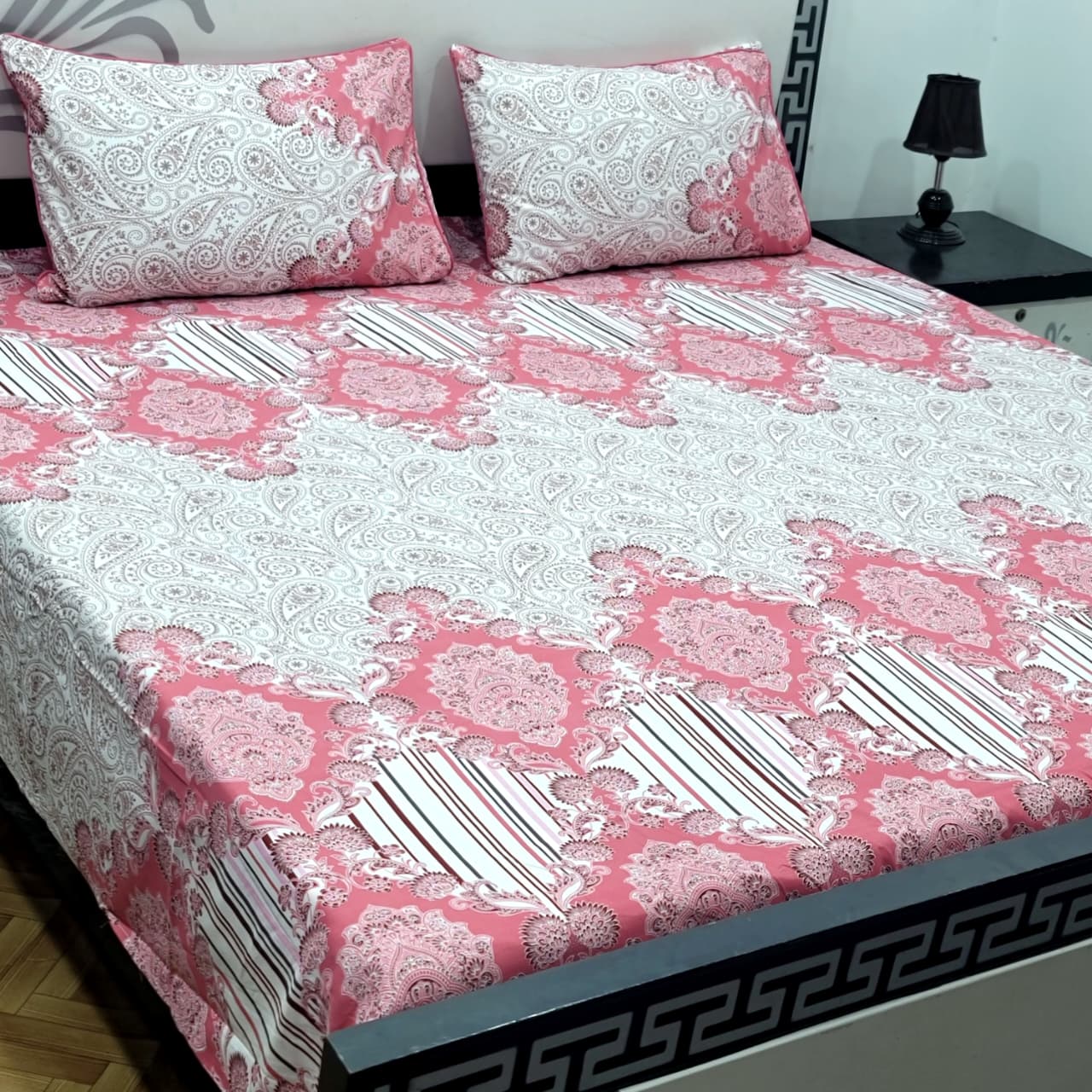 Crystal cotton bedsheet