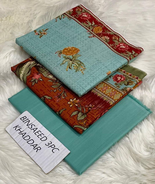 Bin saeed 3 piece khaddar