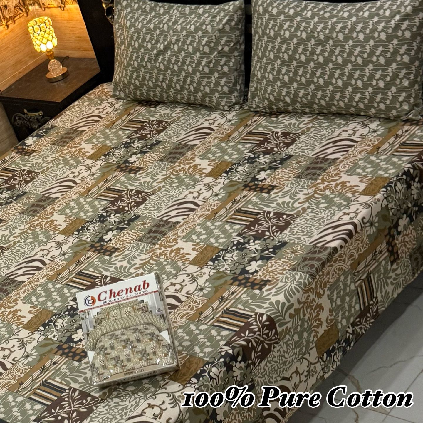 Pure cotton bedsheet