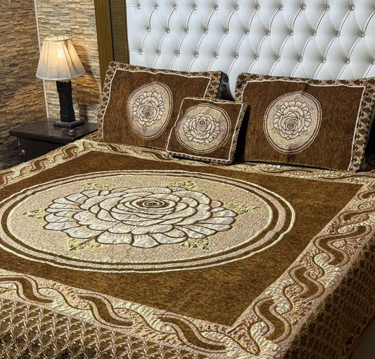 (Bedsheets velvet jacquard